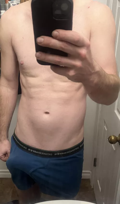 This how I get outa bed