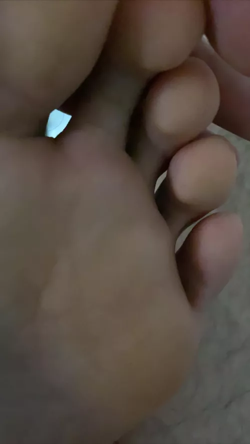 Toes close up