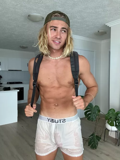 Would you catch the hint if I wore these swimming?