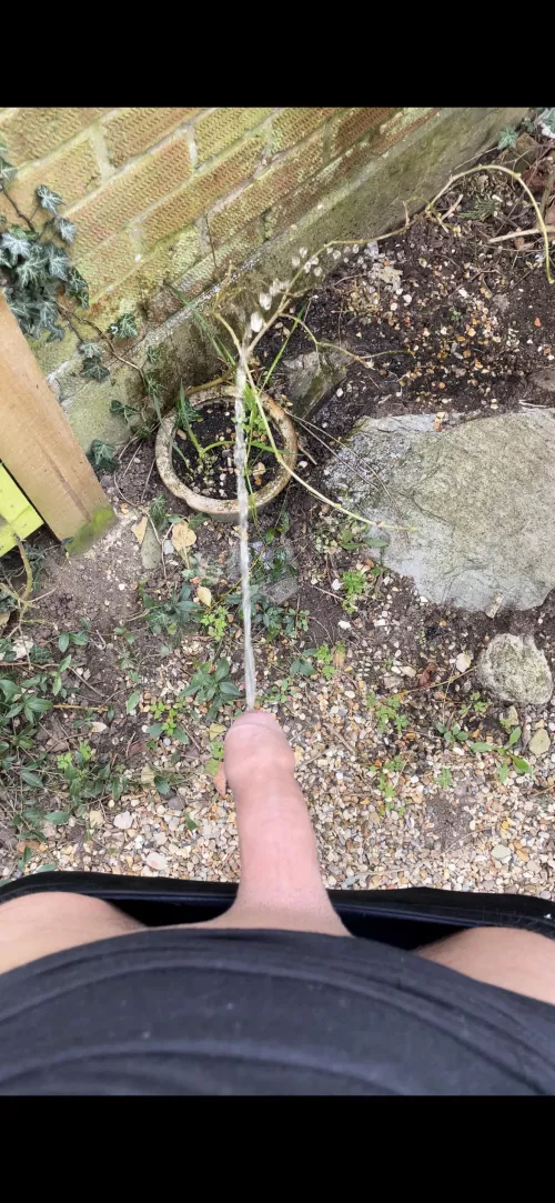 You drinking from this big sausage?