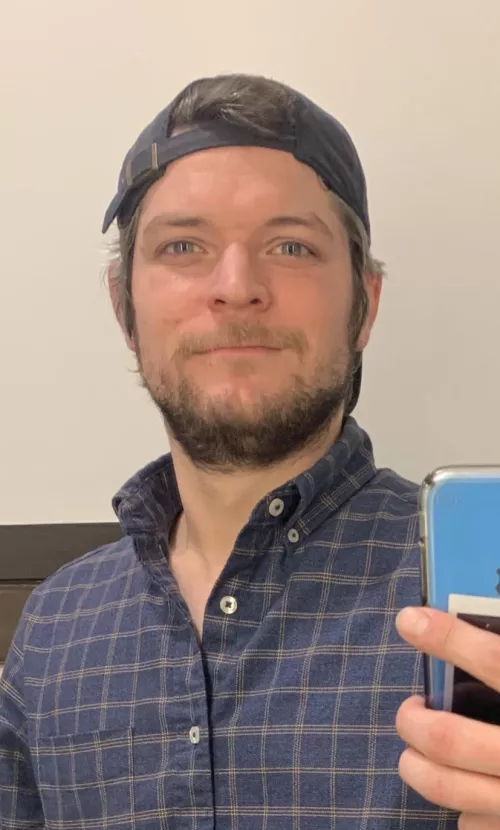 (28) Does the backwards hat and button down look alright?