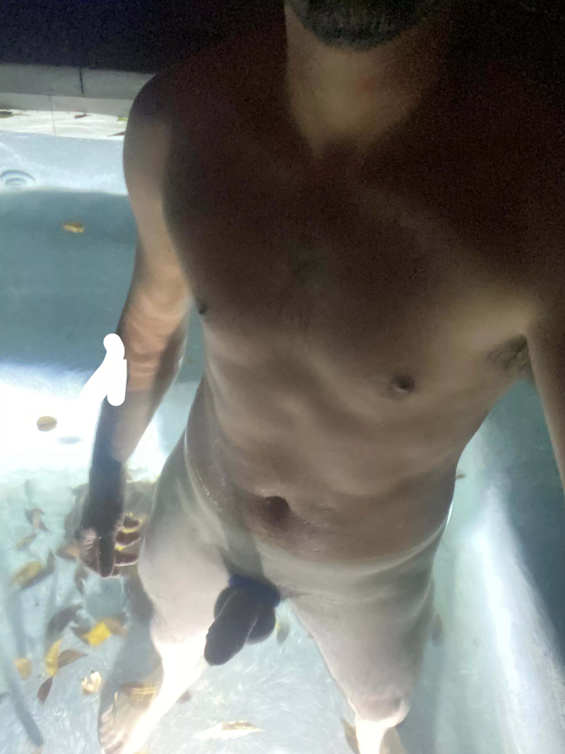 Alpha showing off for the boys