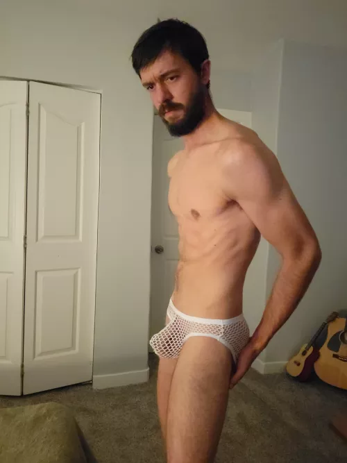 Anyone mind holes in their briefs 🤔