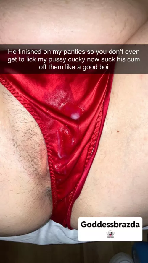 Be a good boi for me cucky