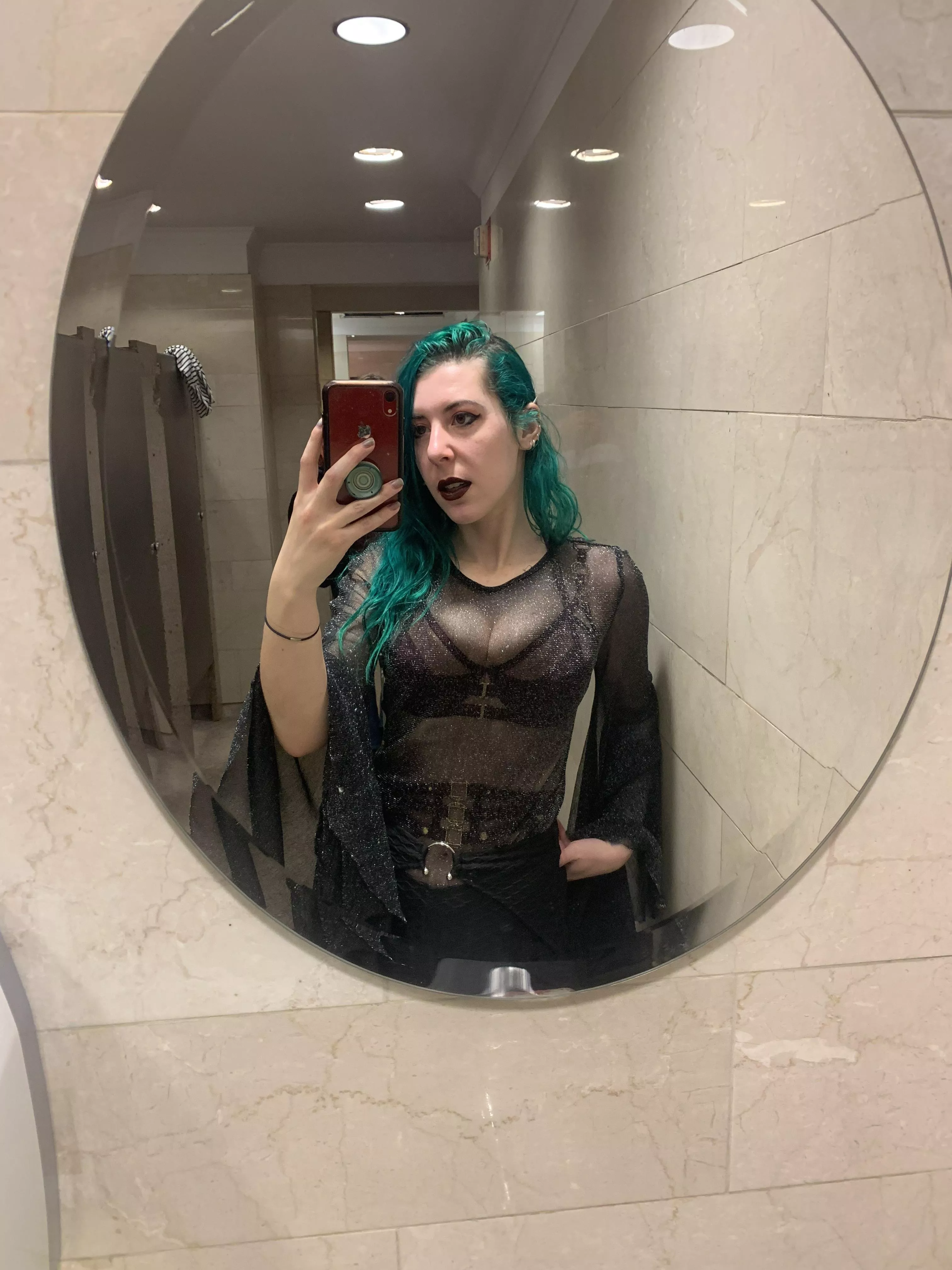 Busty goth