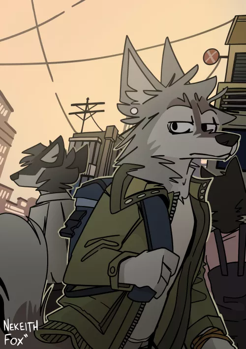 Citizen. (art by me: @NekeithFox on twitter)