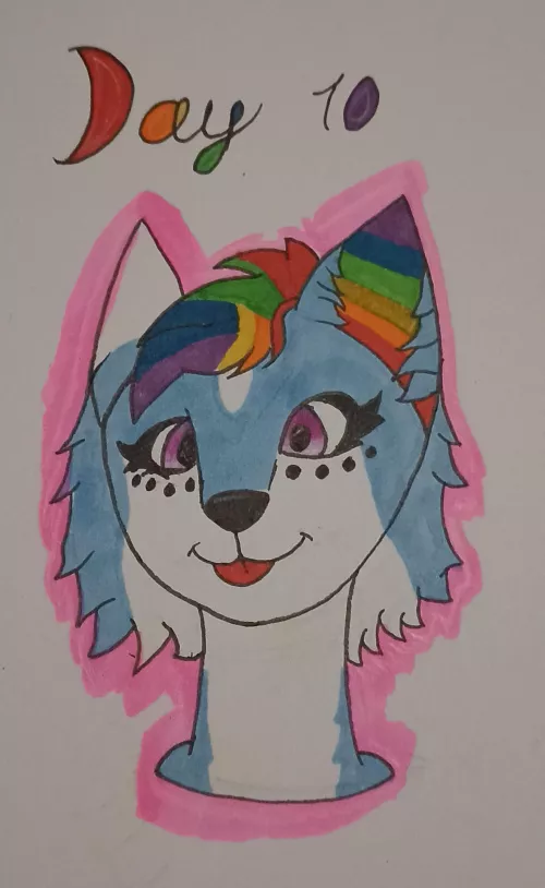 Day 10 (wooo) of drawing a little sketch every day until idk