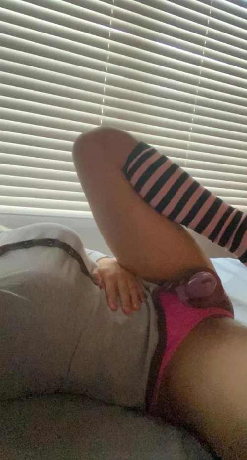 Day 3 of chastity and I’m already a horny mess