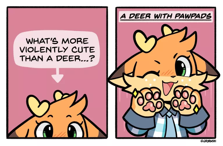 Deer paw pads??? (@jayrnski)