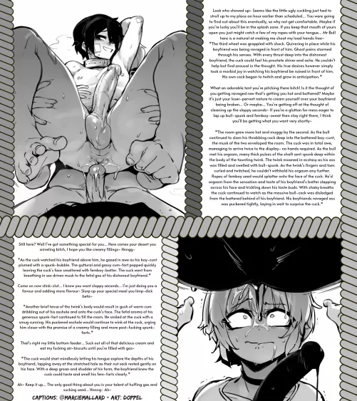 Degradation overload. [Cuckholding] [NTR] [Gay] [Femboy] [Rimming] [Farting]