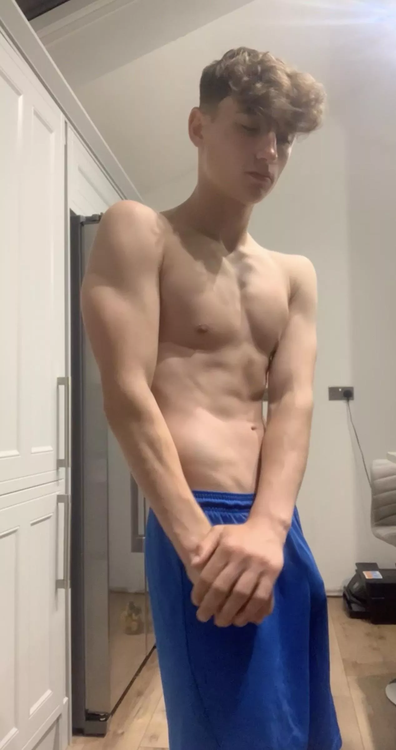 Flexing you my masculini-tea 💪