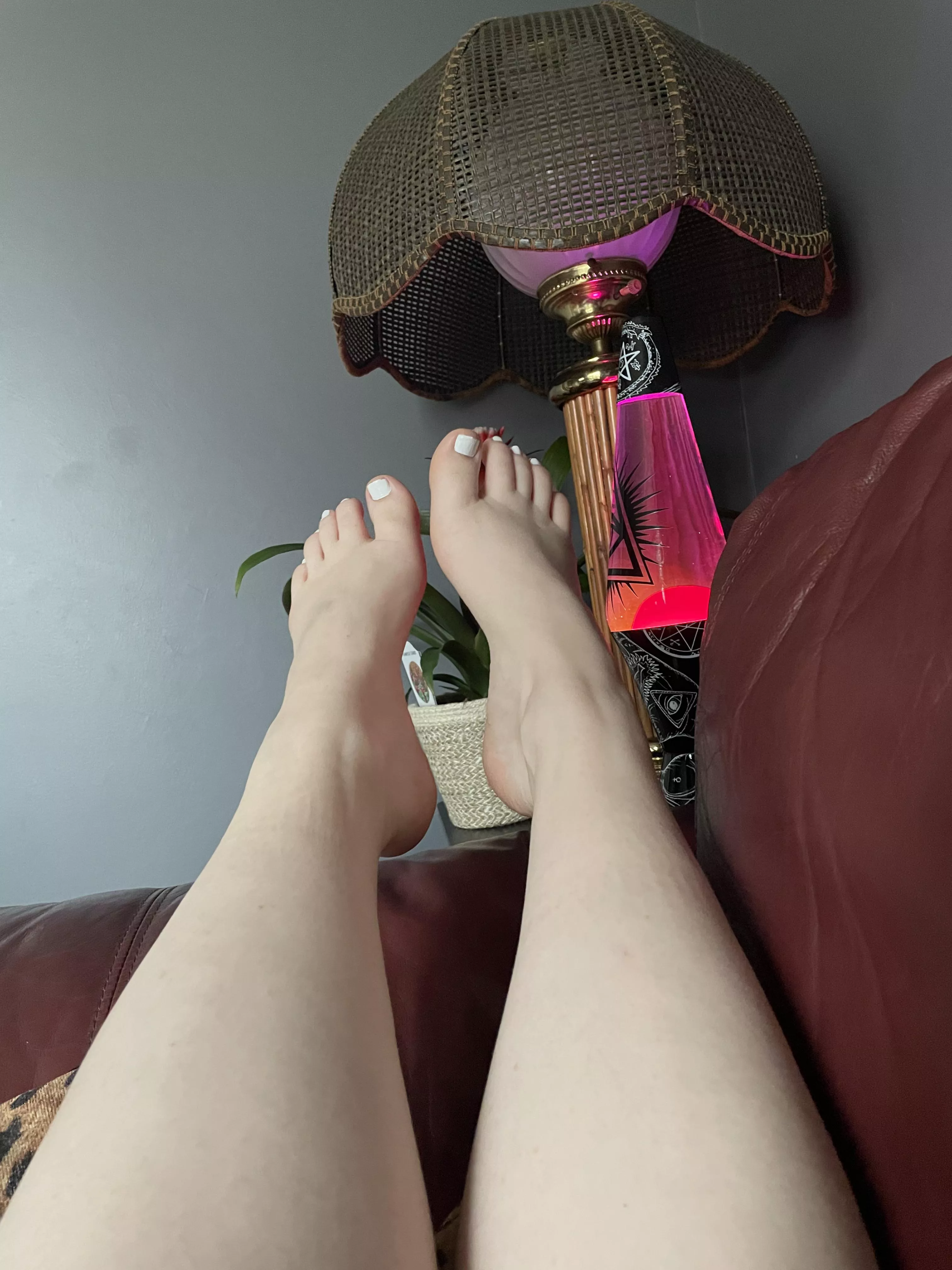 Fresh white toes (oc)