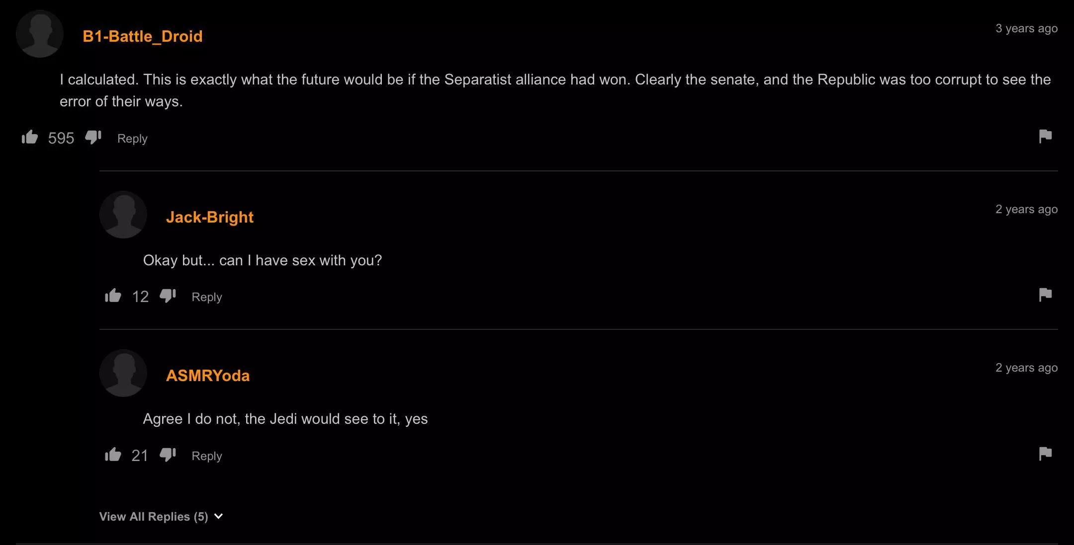 Good ol’ B1 Battle Droid