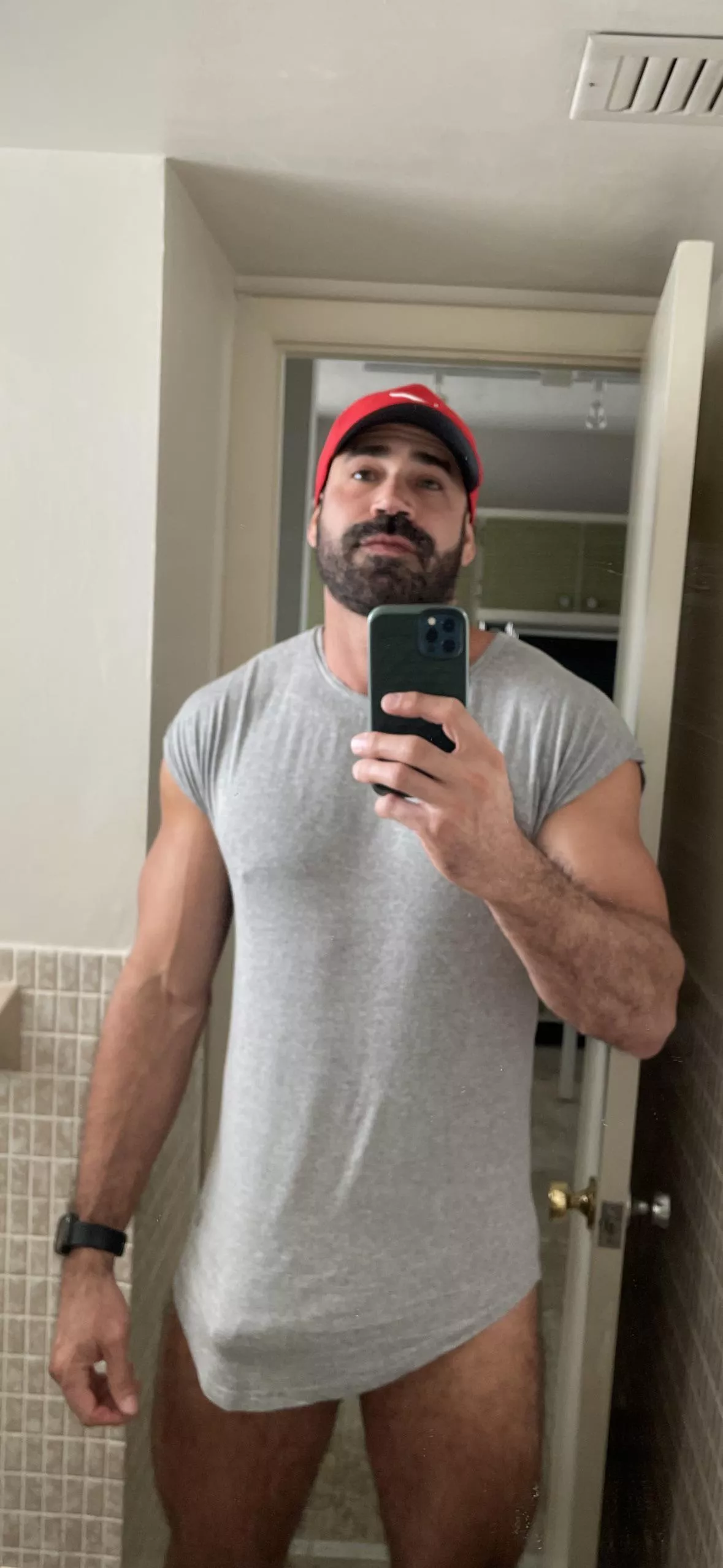 He needs attention. Cum and take it out.