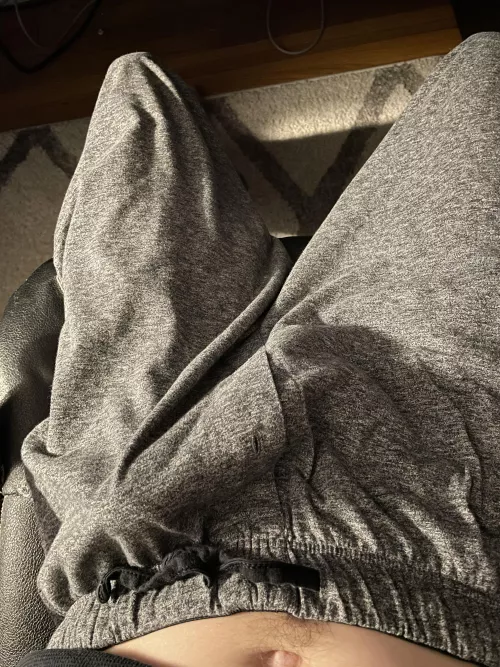 Heard we like grey sweatpants here