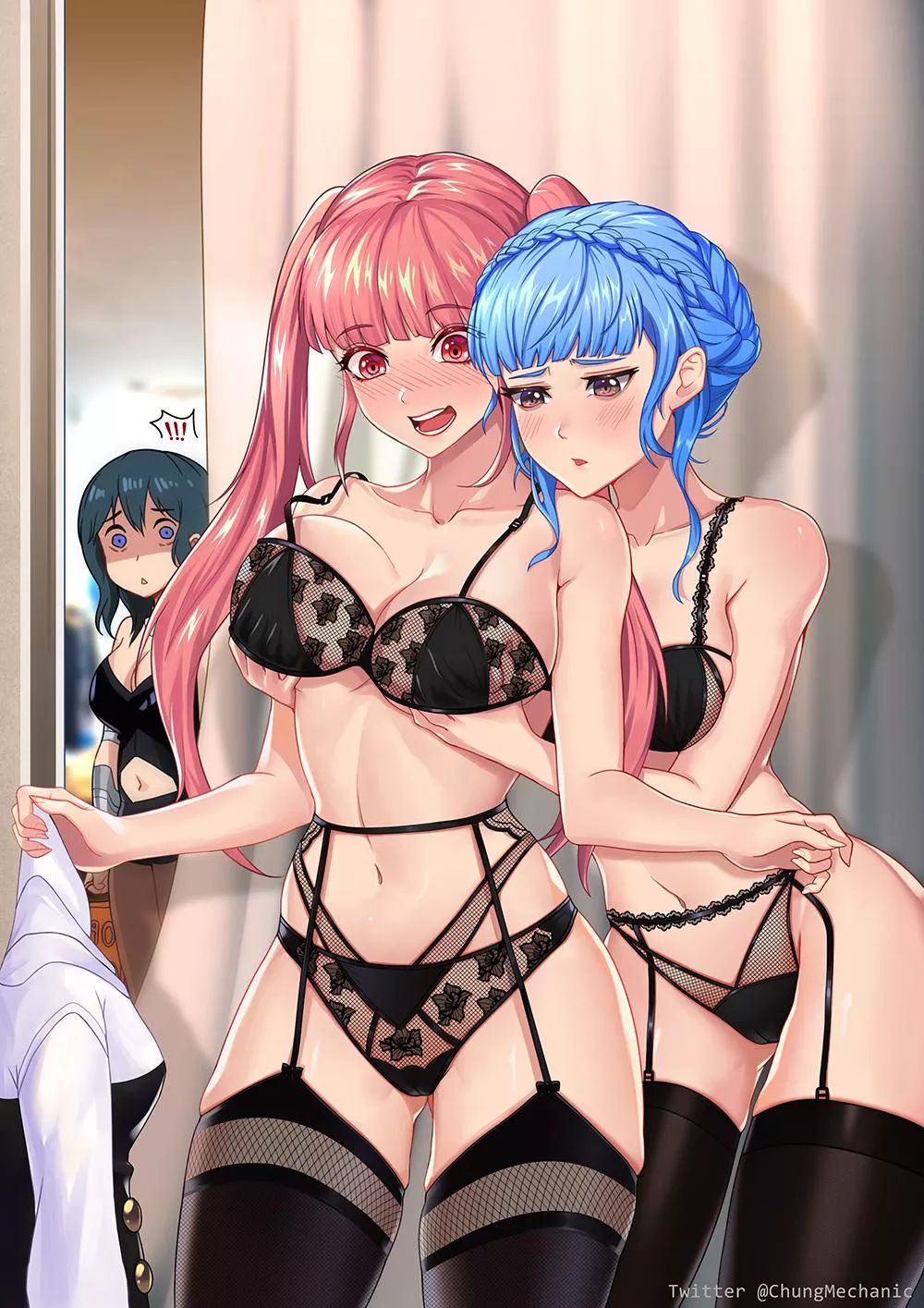 Hilda & Marianne in Lingerie