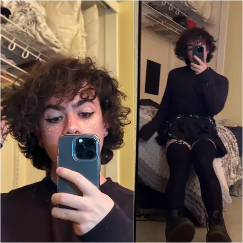 i bring those she/they vibes to the men's restroom