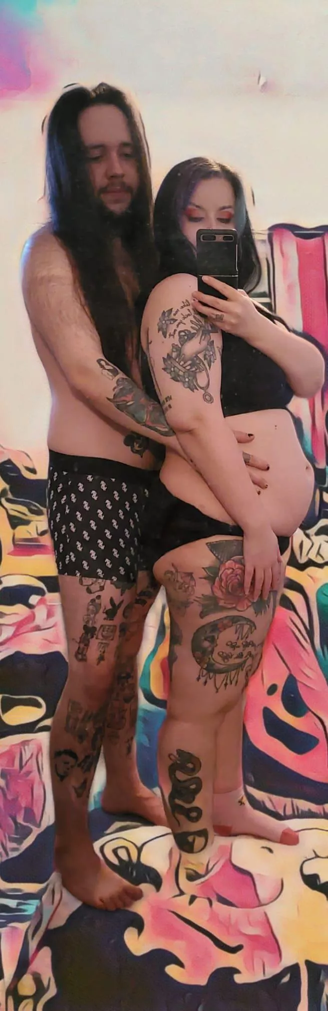 I love how much bigger iam than him 😏