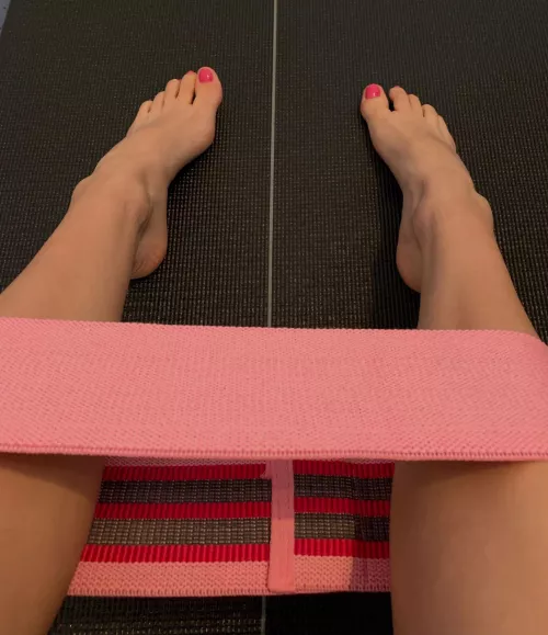 I should train bare feet like this more often…