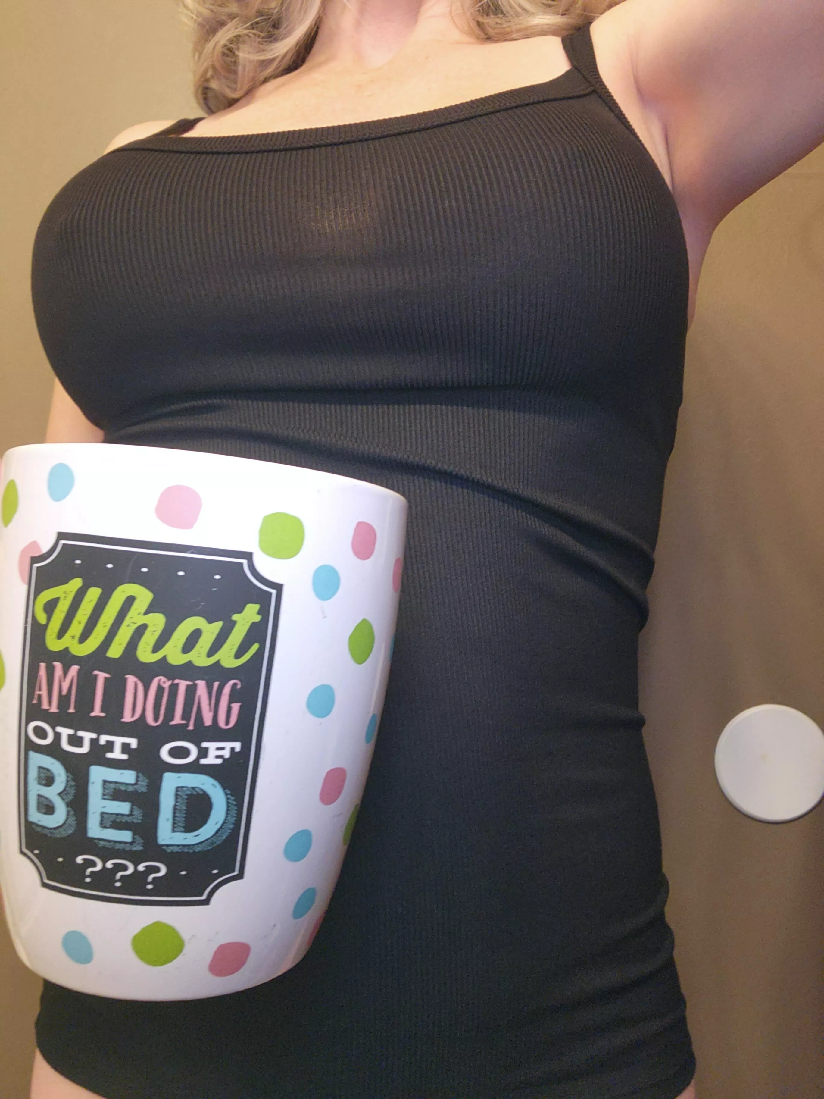 I wish I was still in bed.