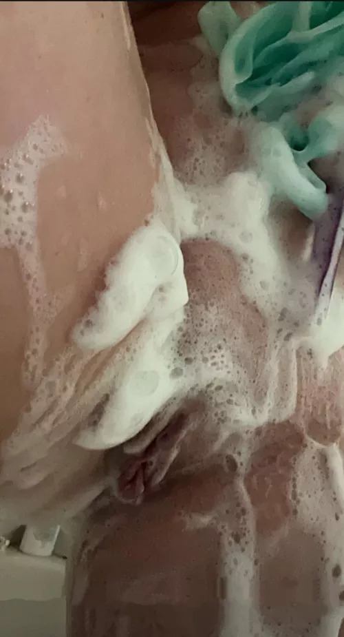 if only I was covered in this much cum instead of soap 💦