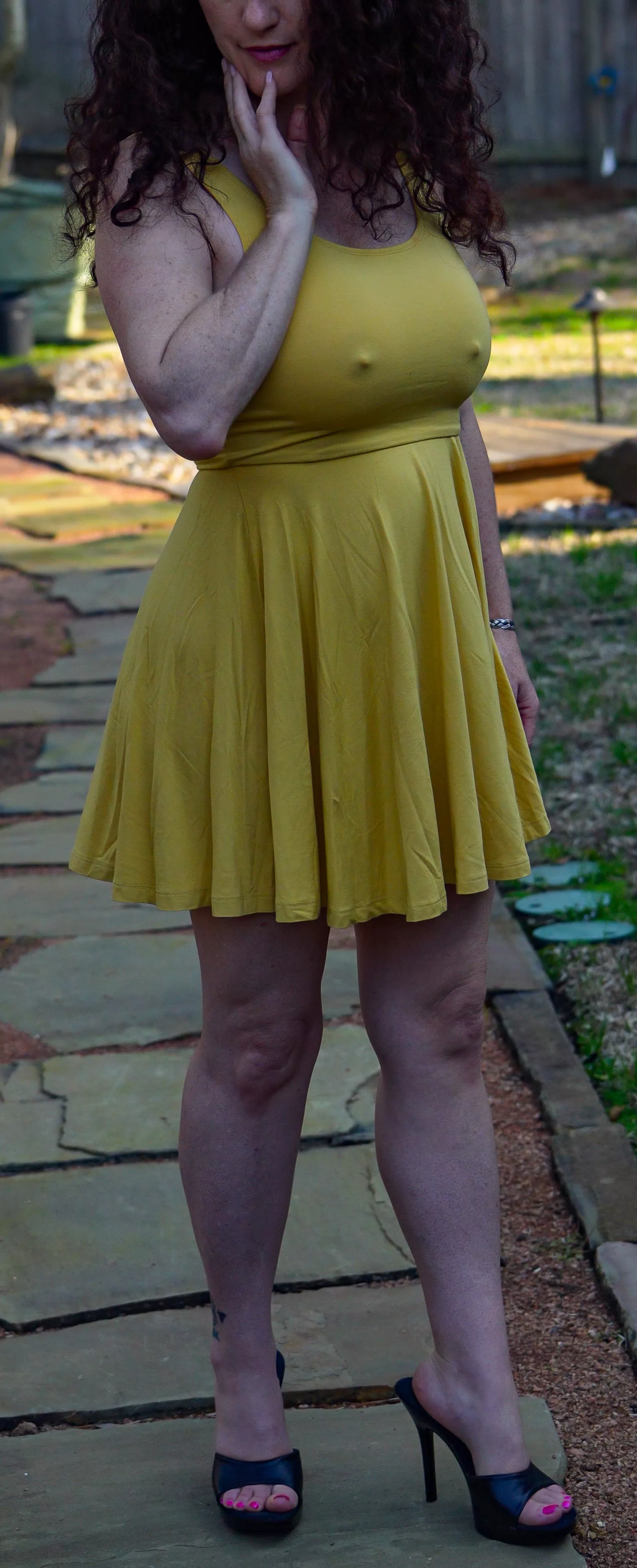 I'm going to the mall today without a bra. Thoughts?