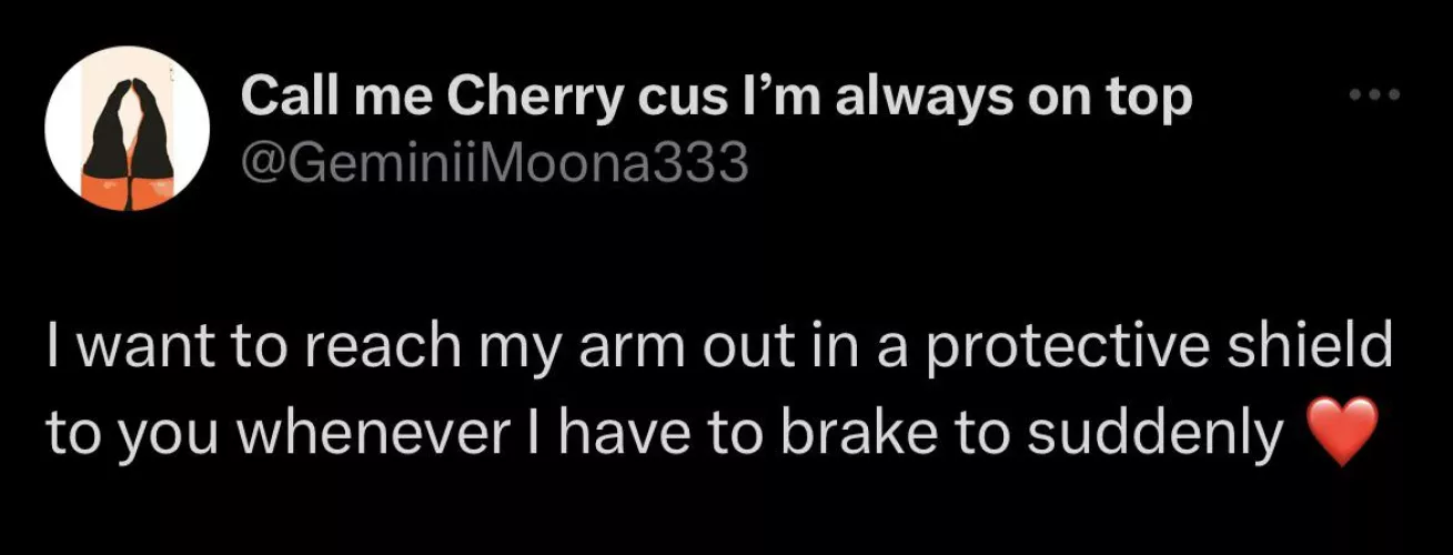 It’s the mom arm. I want to protect you always my little cub ❤️