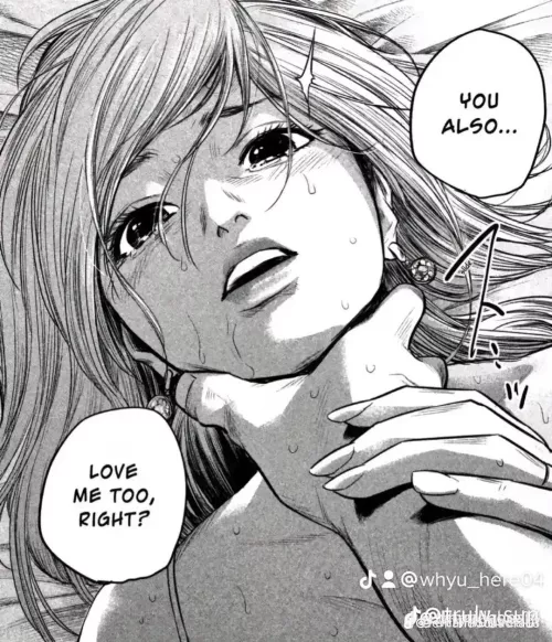 LF Mono Source: choking, sweat, “you also love me too, right?”, audio sfx, tears