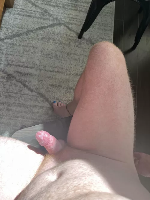 Little load from a little ginger cock 😊