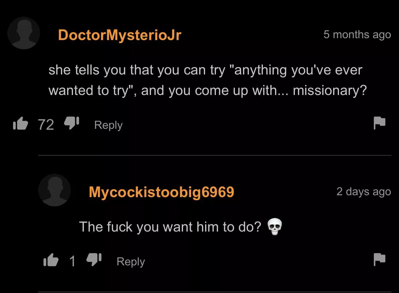 Man unoriginal as hell