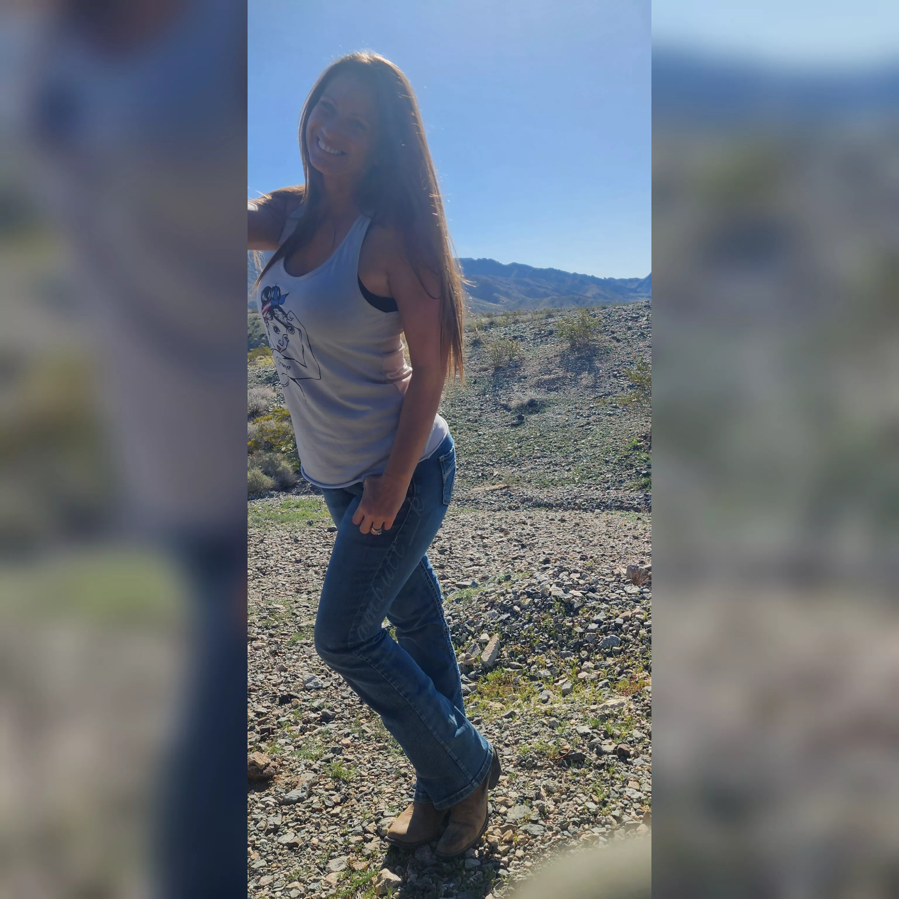 My happy place is in the desert