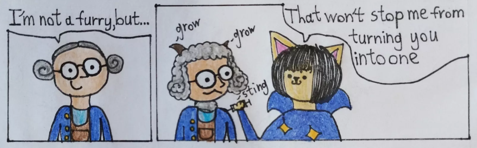 now you are (art by me)