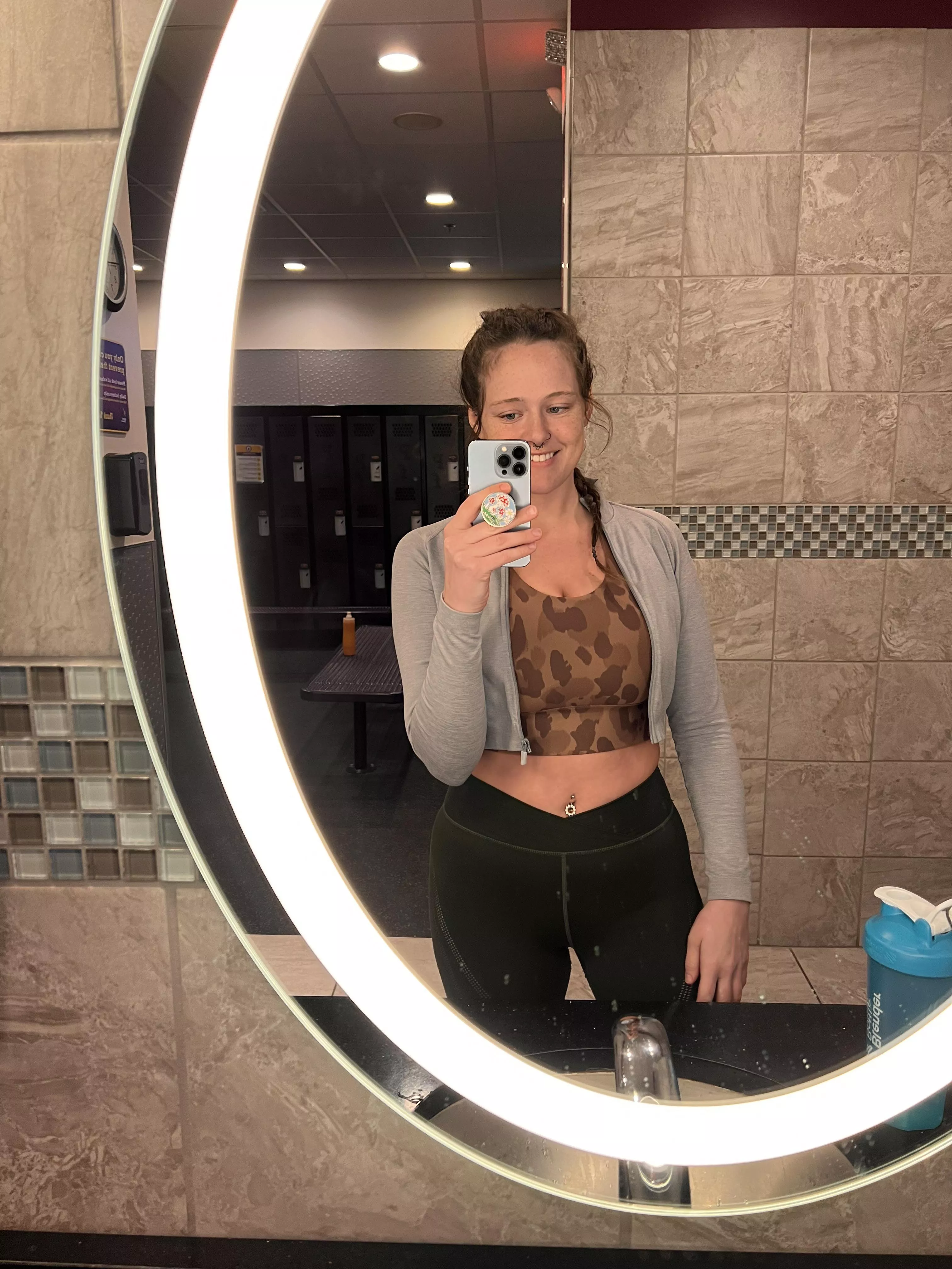 On my way home for cardio(;