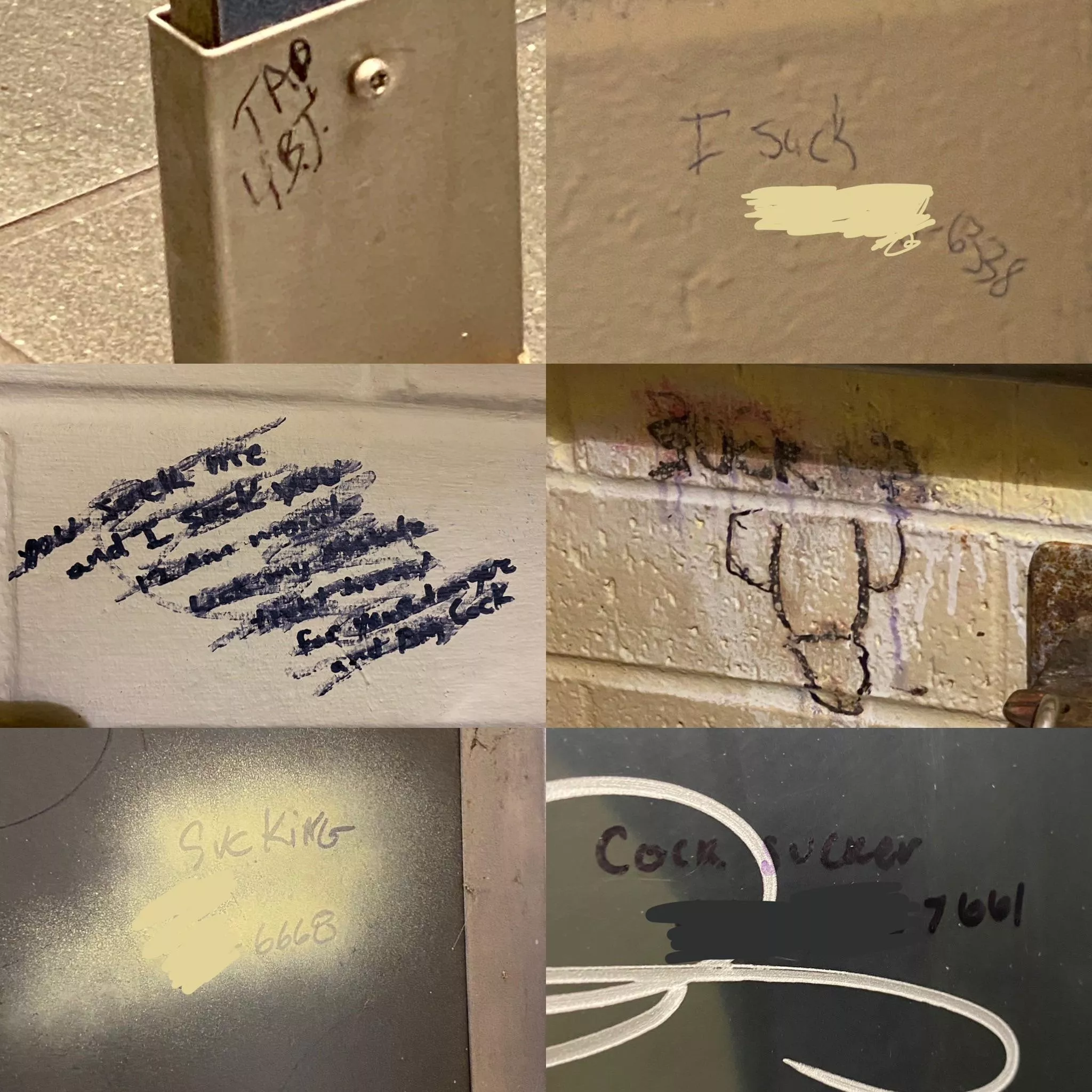 one of my favorite parts of cruising is finding remnants of cruisers before me 😈 public park restroom sightings