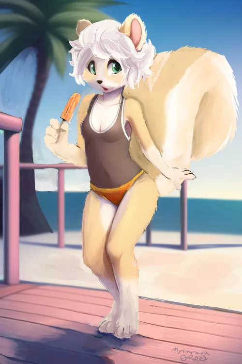 orange Creamsicle skunk