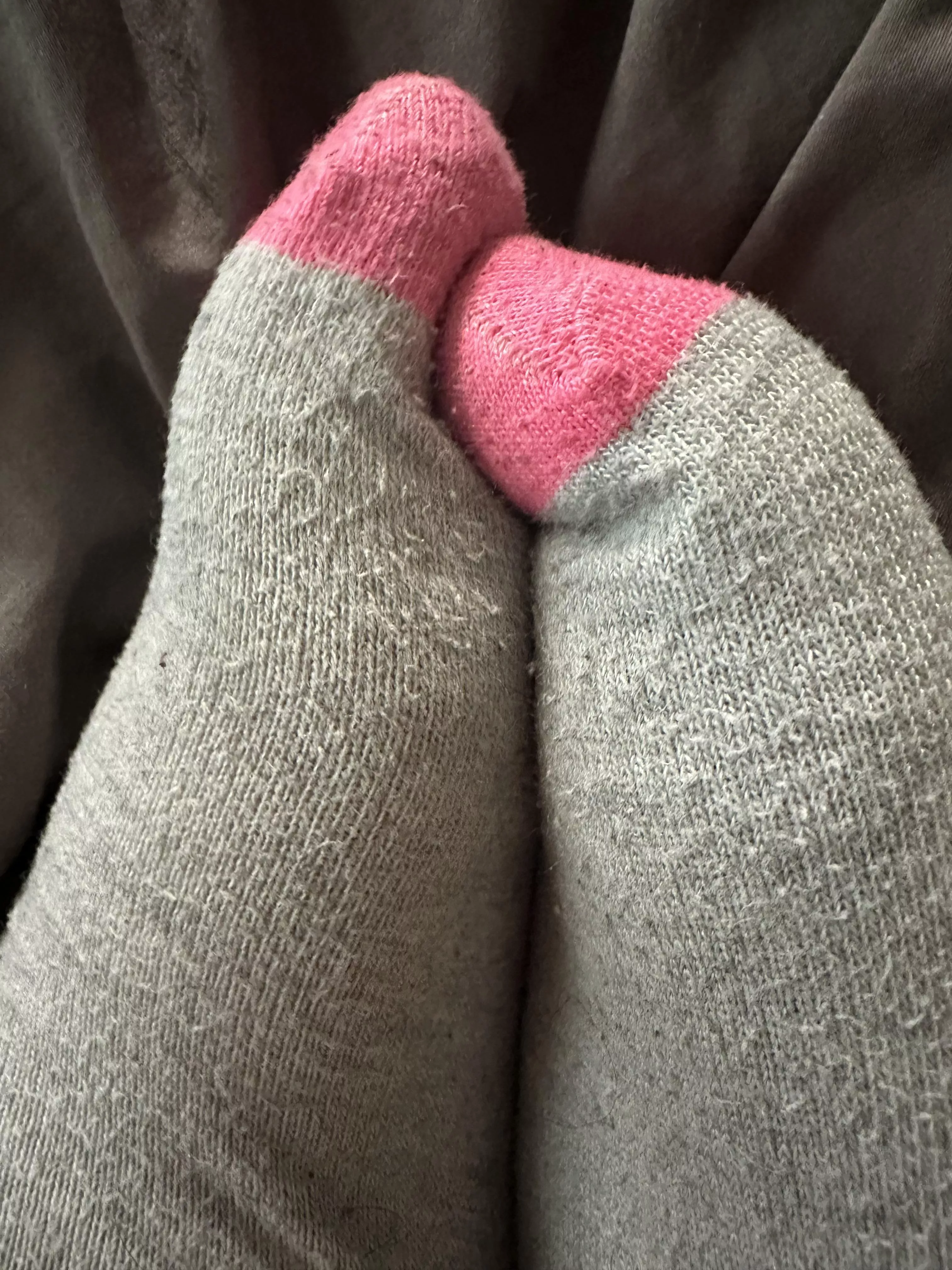 Pink and grey