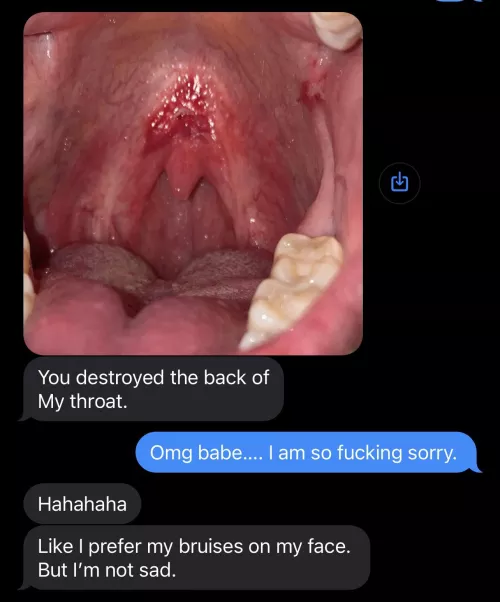 She’s a keeper……(MF)