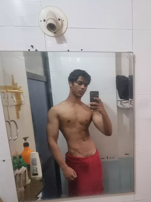 should I keep the towel on or off?