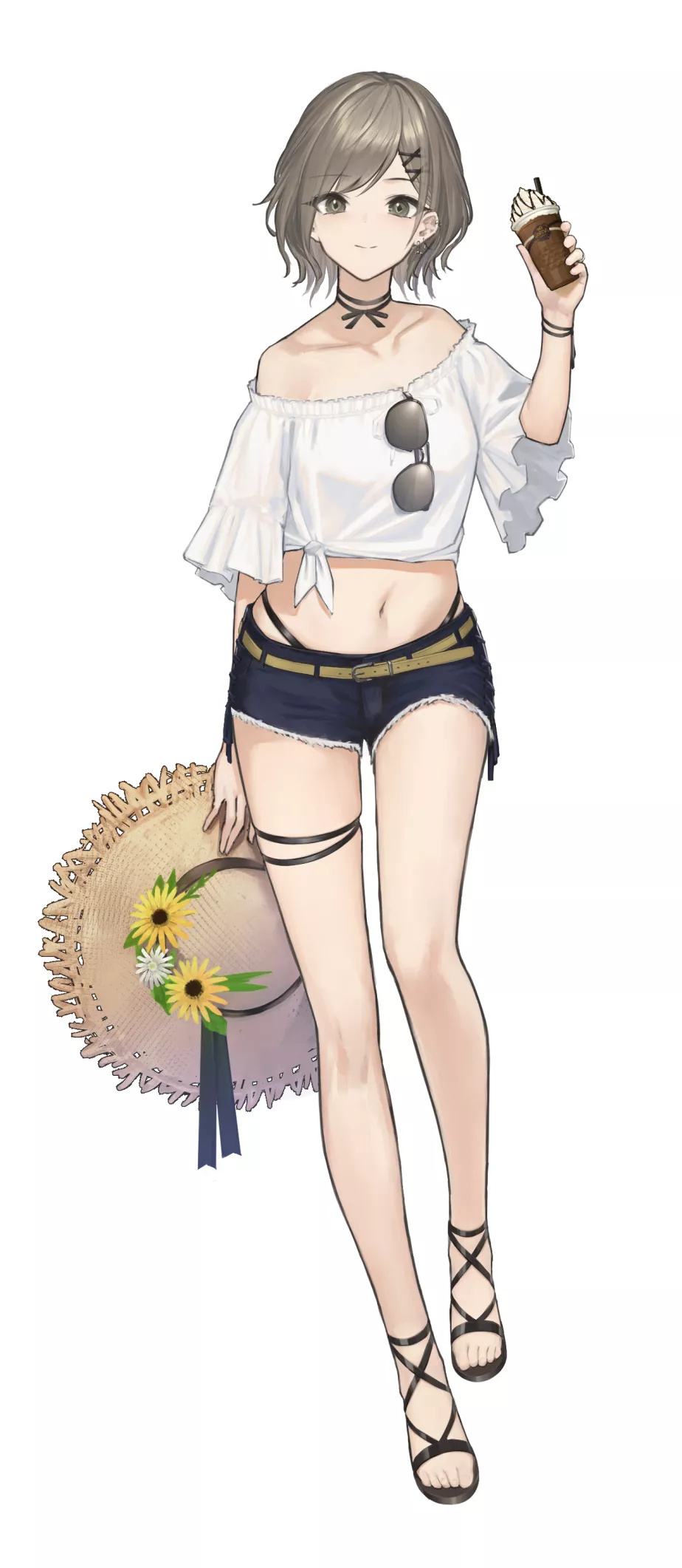 Straw Hat and Coffee (Yakushiku) [Original]