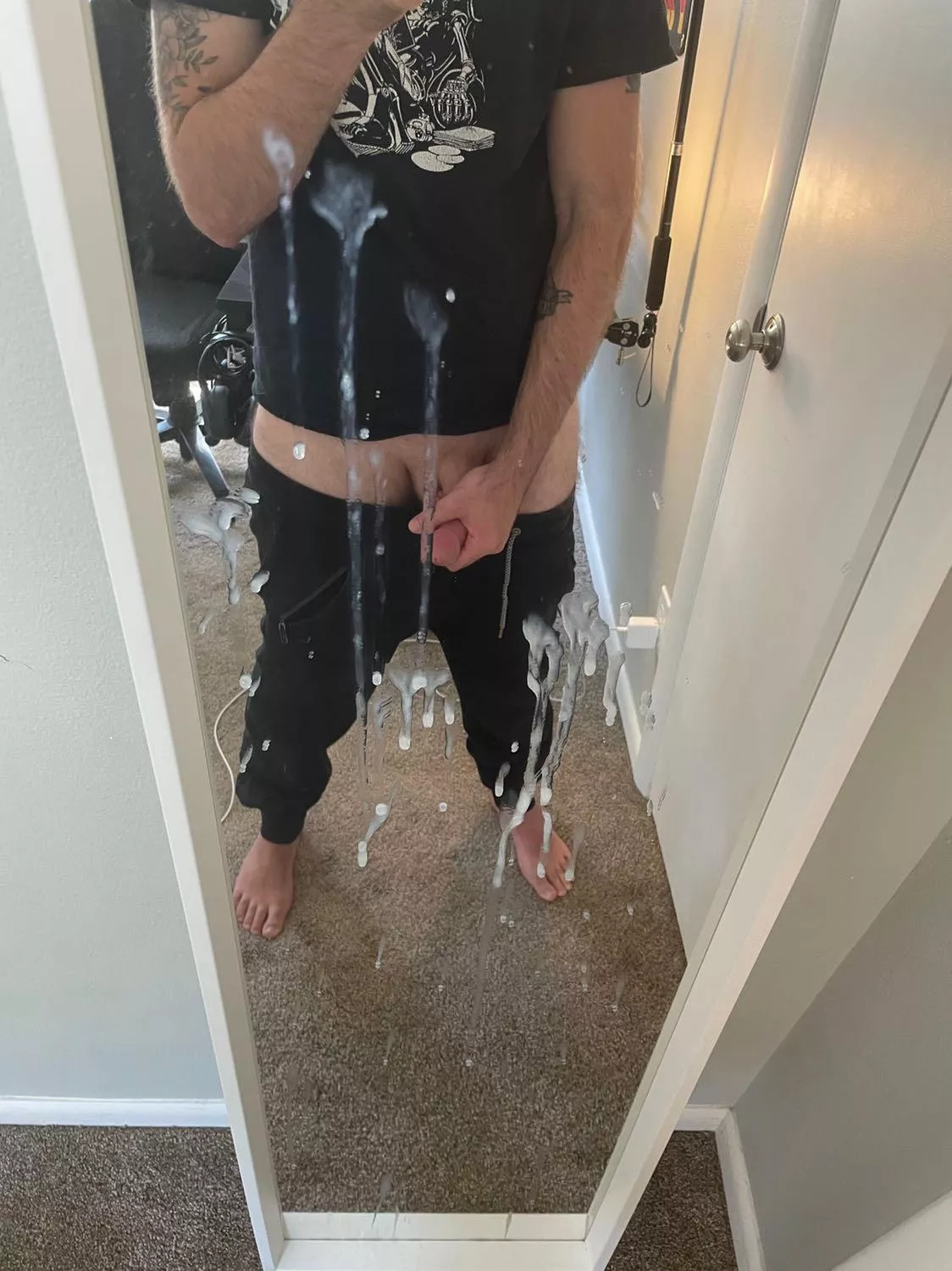 The aftermath. I have a video too if there’s any interest!