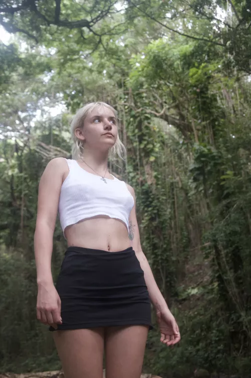 Wild girl in a wild place :)