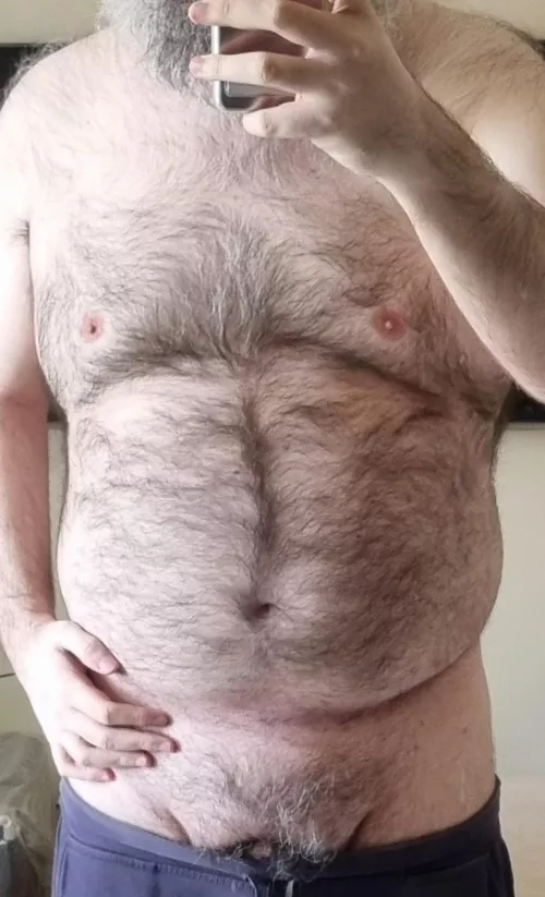 Would you like to feel my hairy body?