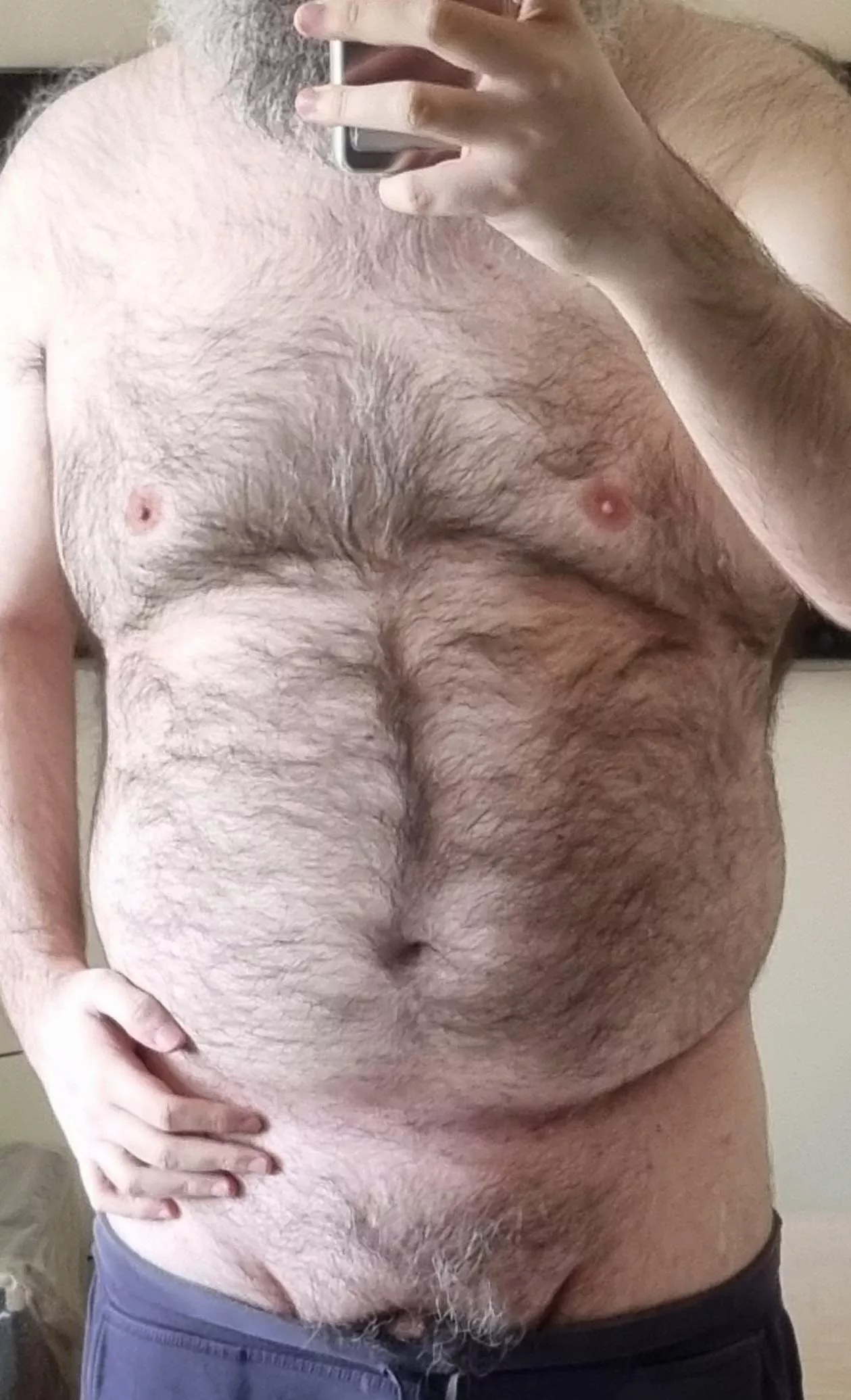 Would you like to feel my hairy body?