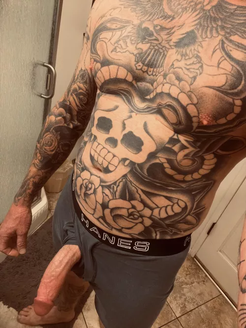 Would you stroke or suck it?