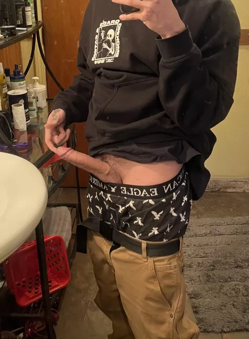 wyd you walk in on me