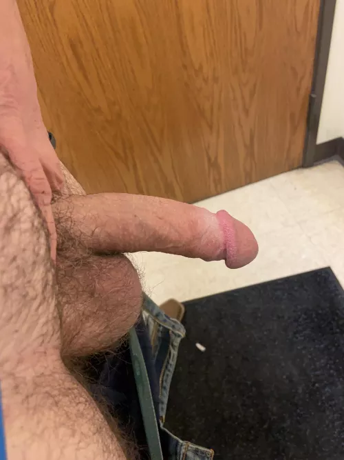 (45) got a little excited at work.