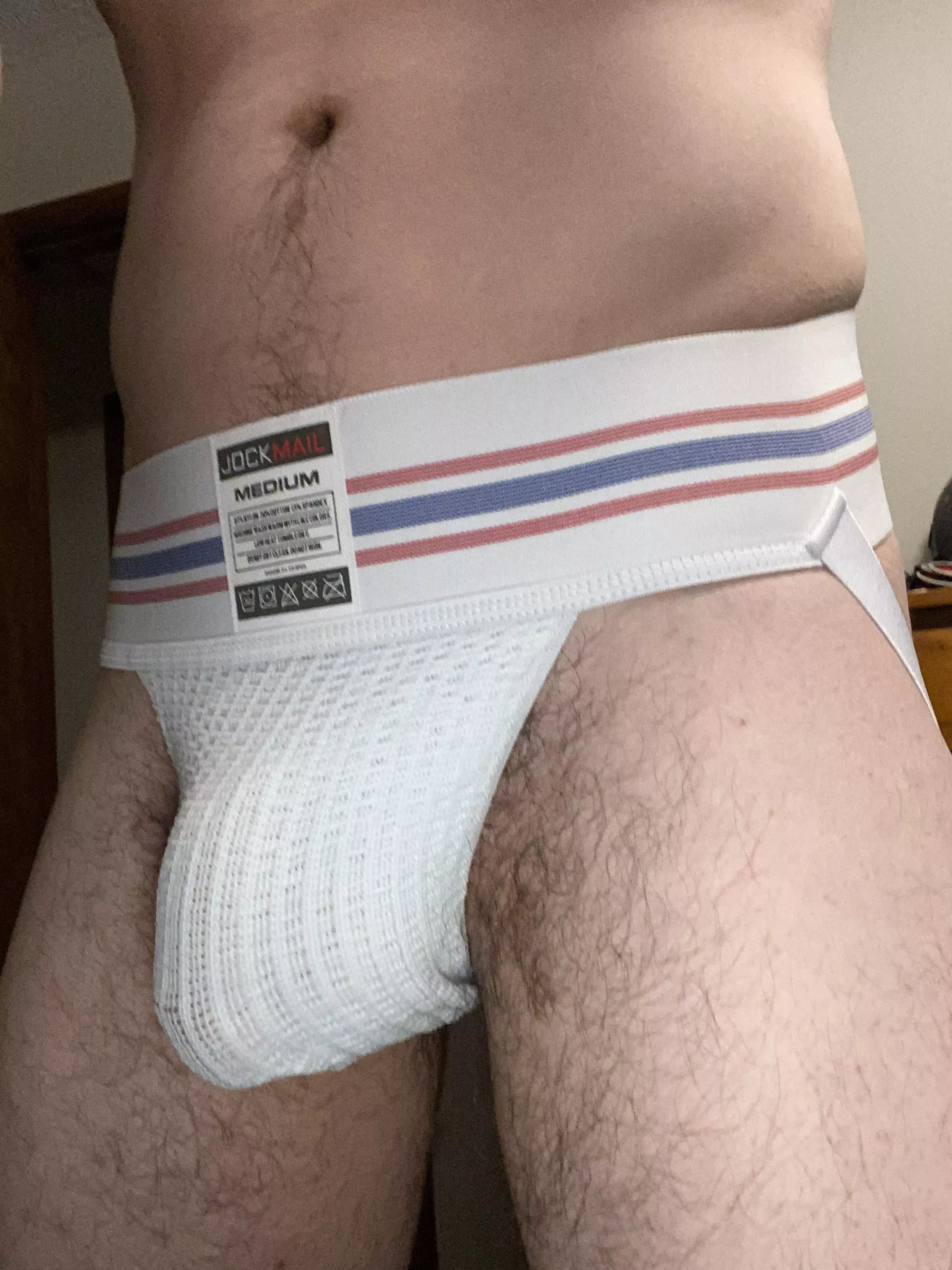Any love for an old school classic white jockstrap?