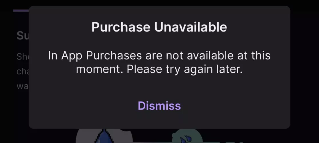 Anyone Else getting this issue? My subscription randomly expired and when I try to repurchase it, I get this.