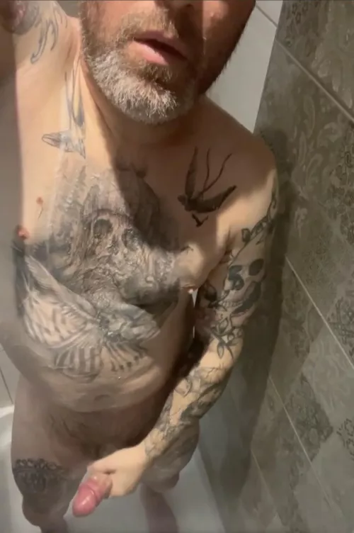 Feels good in the shower