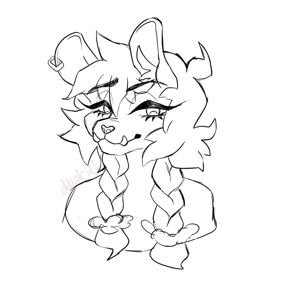 getting into furry art! what do you think? [duckiefluffs on twt]